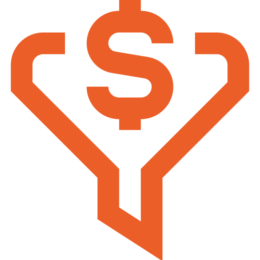 Icone Funil de Vendas